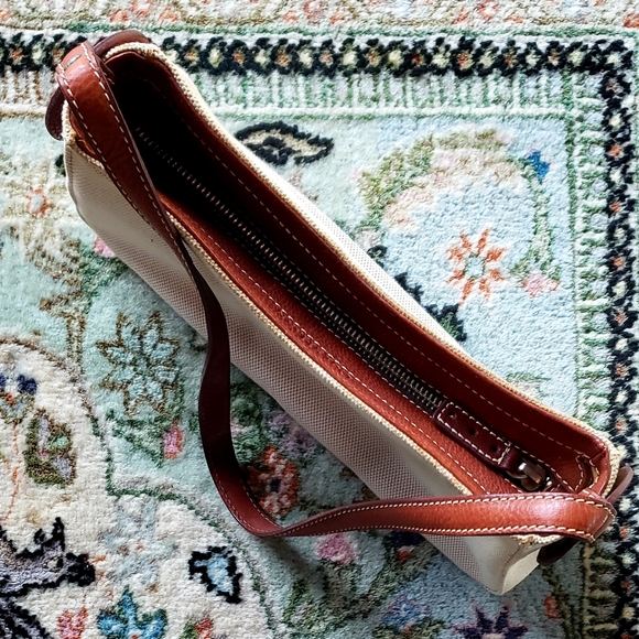 COLE HAAN Mini Handbag Purse Leather Trim - GVC - Picture 3 of 15